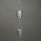 Galvanized Metal Rain Chain Home Decor Downspout Gutter Accent